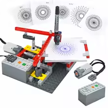 Electric motor bricks drawing