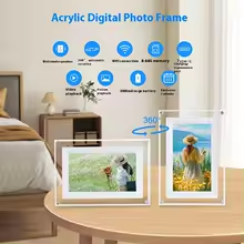 Customizable digital photo frame