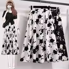 Large elegant summer skirt