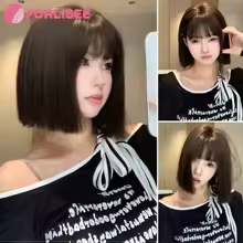 Daily short synthetic wig