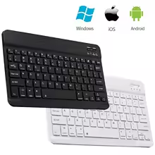 Multi-appareil rechargeable bluetooth keyboard