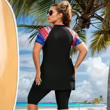 Sporty Conservative Bikini Set
